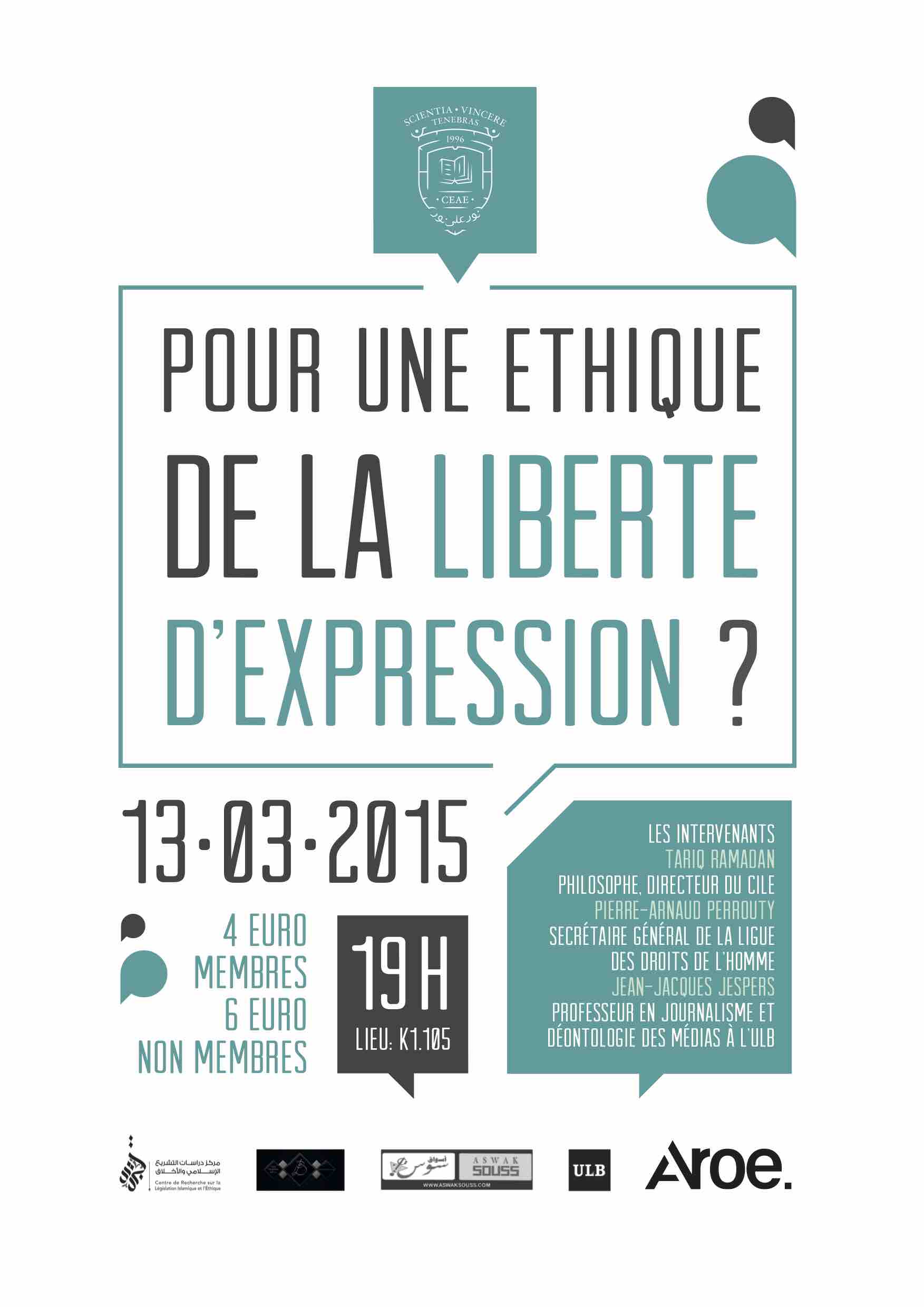 03/2015 Pour une éthique de la liberté d’expression?