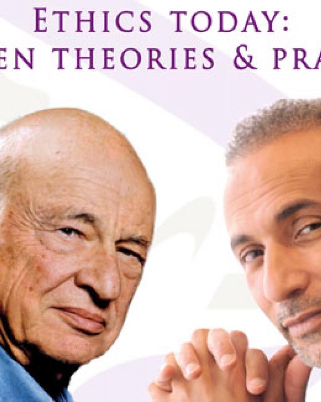 10/2013 Edgar Morin / Tariq Ramadan "Ethics today: between theories and practices"