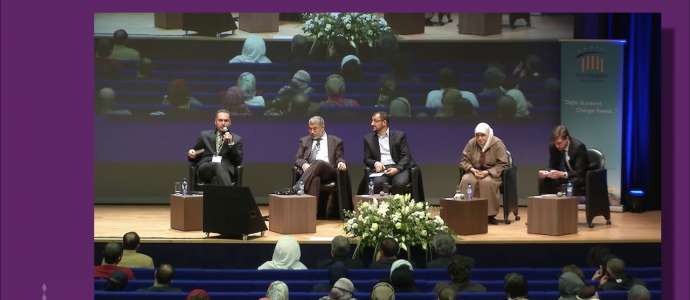 Embedded thumbnail for 3/4 Islamic Discourse: Dr Ahmed Jaballah, Dr Jonathan Brown, Dr Heba Raouf Ezzat, Dr Alarbi Becheri