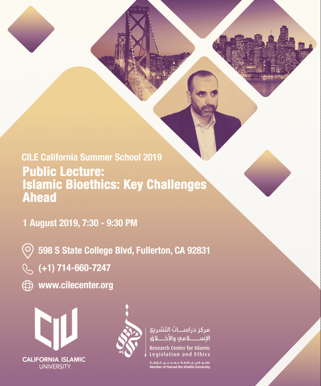 08/2019 Islamic Bioethics: Key Challenges Ahead